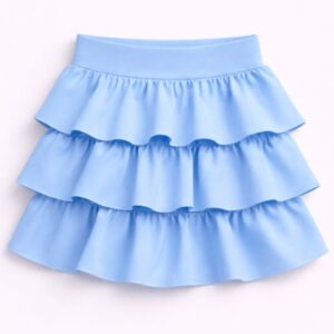 Broekrok Ruffles Blauw
