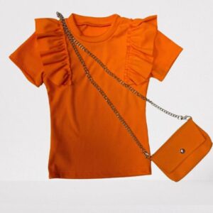 T-Shirt Oranje Basic